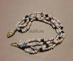 Vintage irregular tiny assorted pearl bracelet