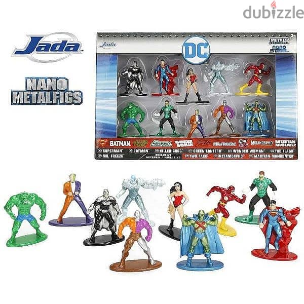 DC Comics Mini Metal Action Figures 1