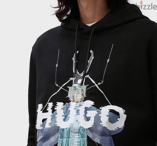 Hugo Boss Cyber-Bug Hoodie - Brand New - Tags Still On 2