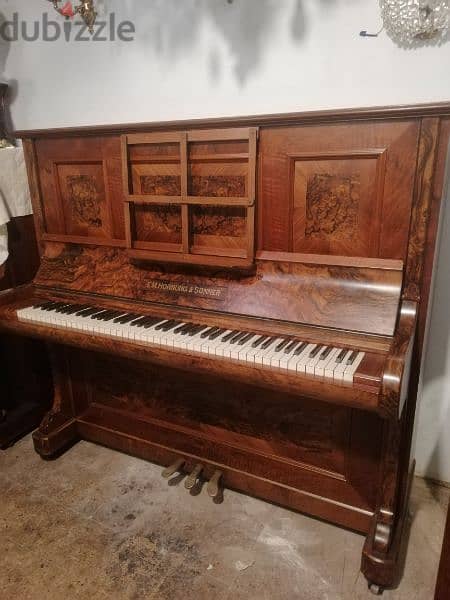 piano rose wood germany very good condition tuning 1