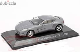 Aston Martin One-77 (2009) diecast car model 1;43. 0