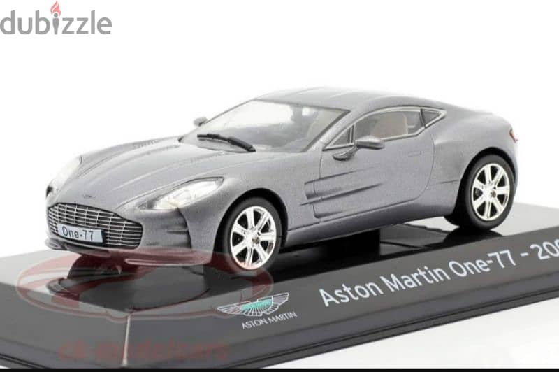Aston Martin One-77 (2009) diecast car model 1;43. 1