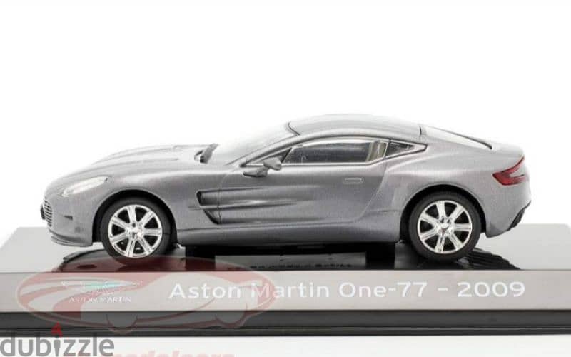 Aston Martin One-77 (2009) diecast car model 1;43. 2