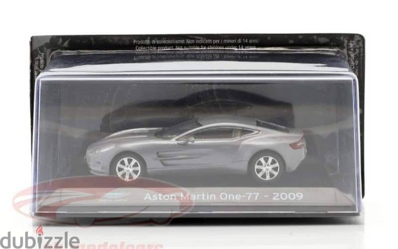 Aston Martin One-77 (2009) diecast car model 1;43. 5