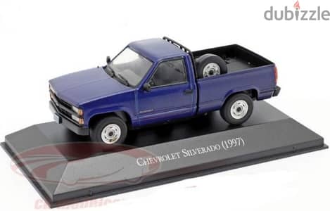 Chevrolet Silverado, (1997) diecast car model 1;43.