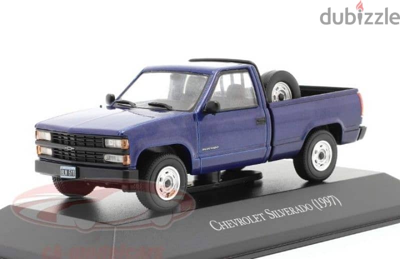 Chevrolet Silverado, (1997) diecast car model 1;43. 1