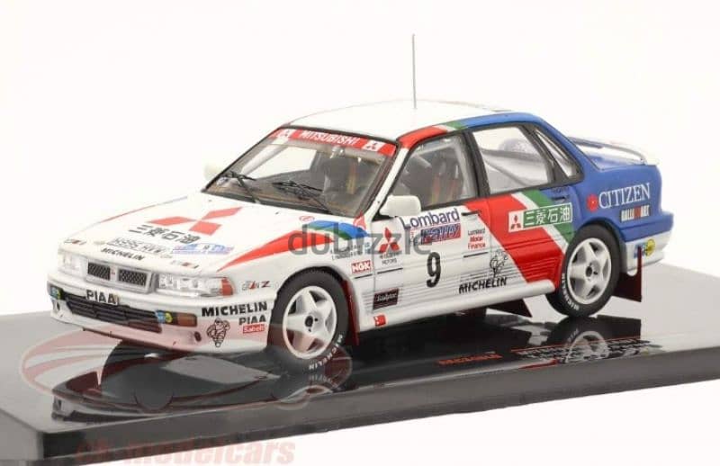 Mitsubishi Galant  (Rally 1990) diecast car model 1;43. 1