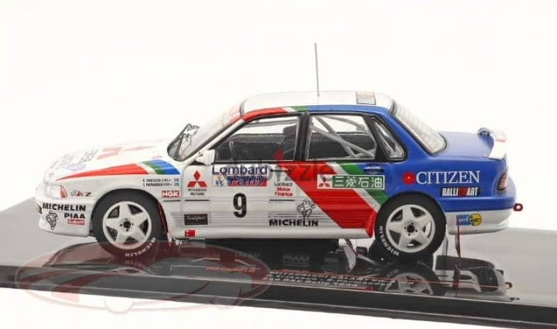 Mitsubishi Galant  (Rally 1990) diecast car model 1;43. 2