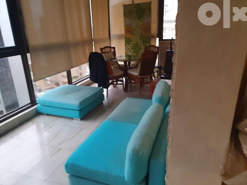 L11062-220 SQM Furnished Apartment for Rent in Ain el Tineh 1