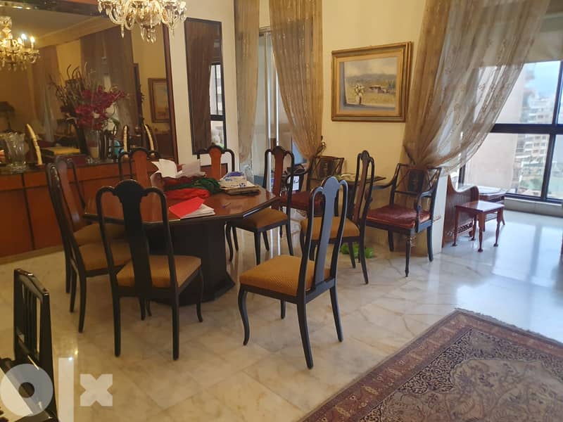 L11062-220 SQM Furnished Apartment for Rent in Ain el Tineh 2