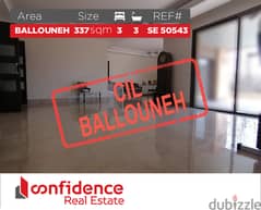 HOT OFFER! Apartment in Ballouneh CIL for Sale! REF#SE50543 0