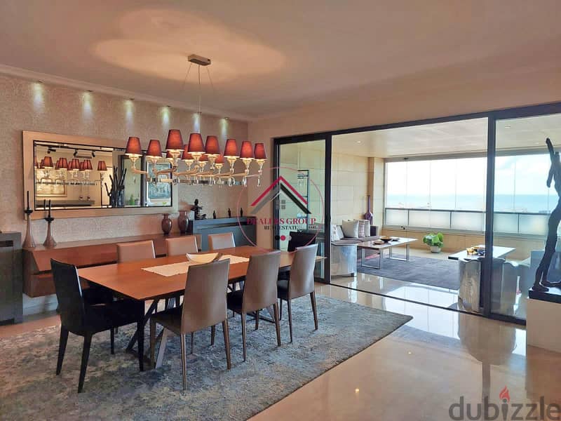 High Floor Sea View Apartment for Sale in Achrafieh -Caree' d'or 7