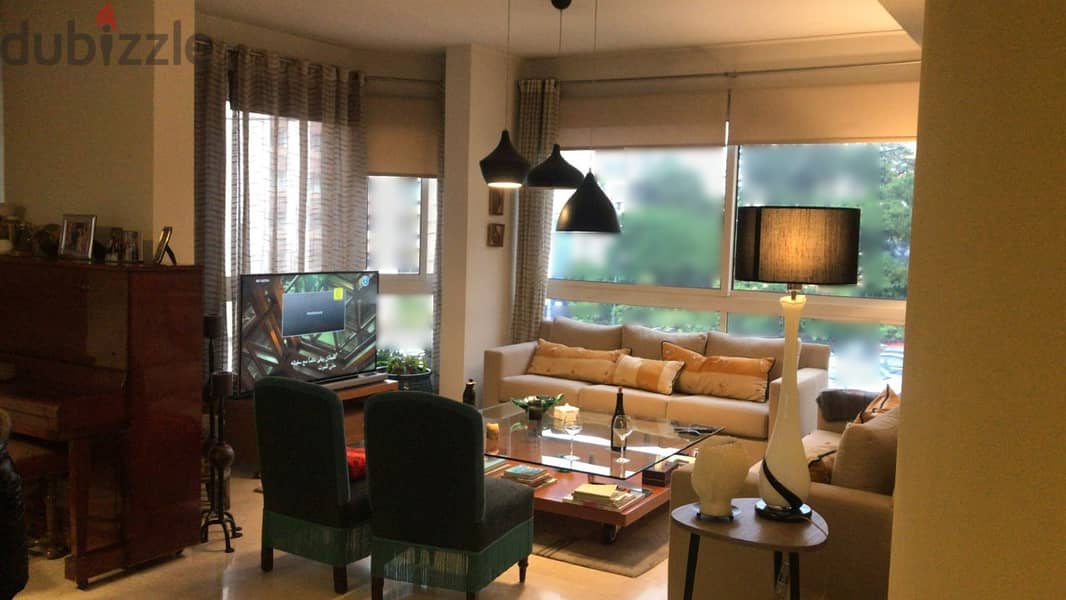 L11067-Furnished Apartment for Rent in Clemenceau, Ras Beirut 1