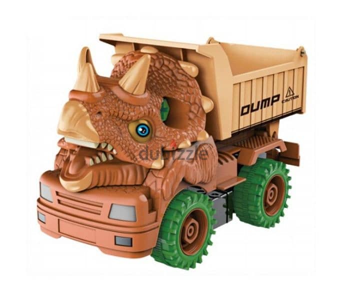 Dinosaur Truck Dump Truck DIY Puzzle Assorted 2