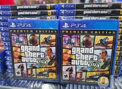 GTA 5 Premium Edition Ps4 New