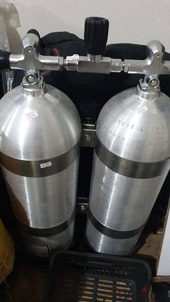 doble tank with computer and 2 regulator