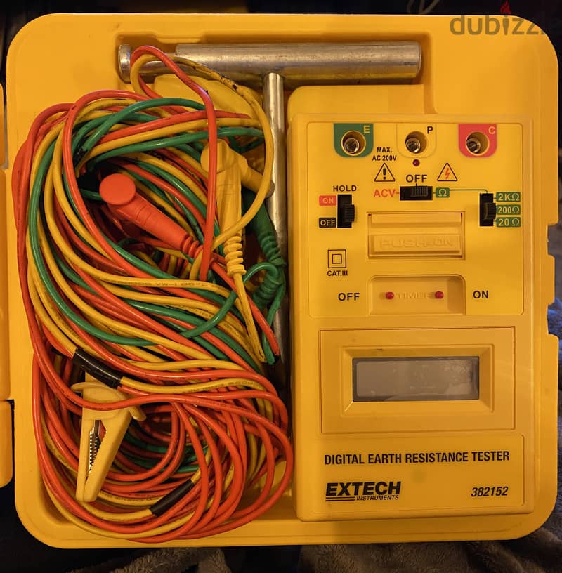 EARTH GROUND RESISTANCE TESTER KIT 3