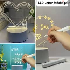 LED Letter Message