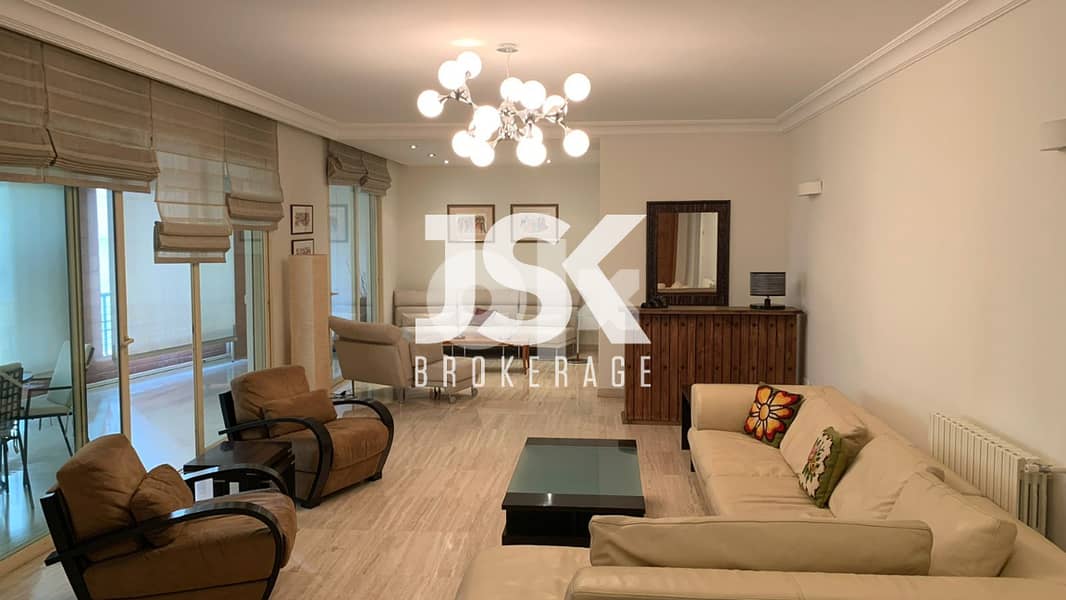 L11087-Furnished Apartment for Rent In Carre D'Or, Achrafieh 0