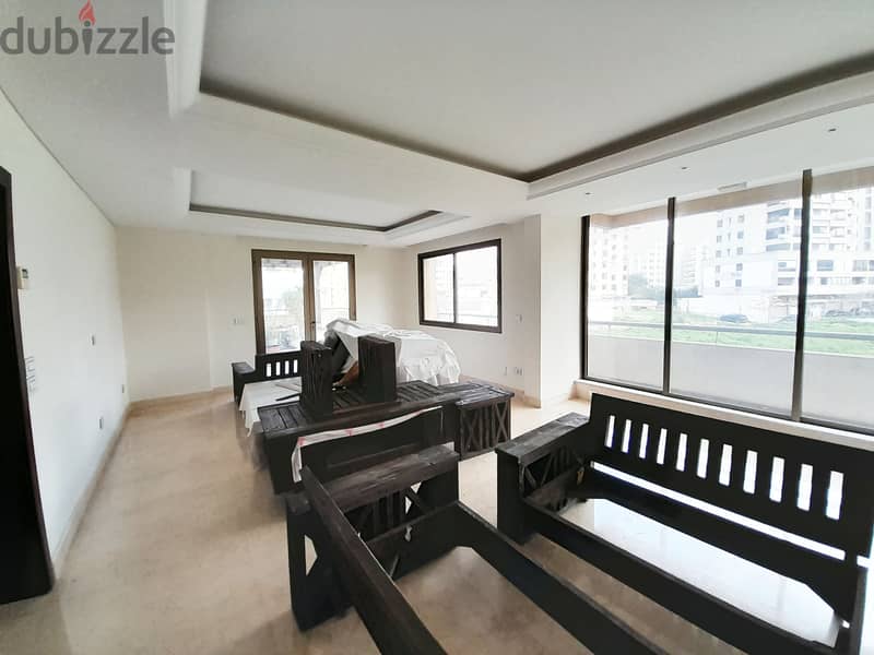 190 SQM Luxurious Apartment for Rent in Jdeideh, Metn with Terrace 2