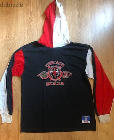 vintage rare Hoodie BULLS 1998 original unused