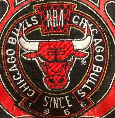 vintage rare Hoodie BULLS 1998 original unused