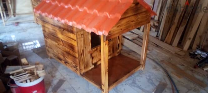 Wooden Dog Houses بيوت كلاب