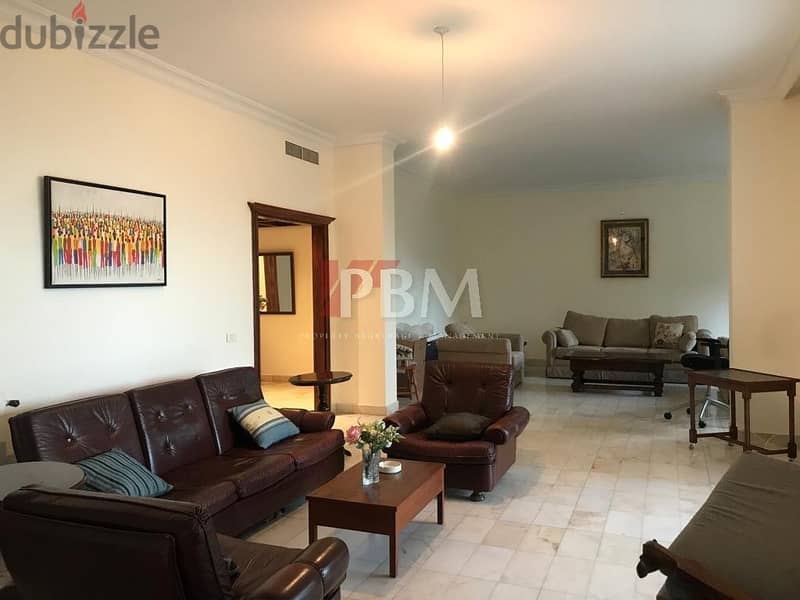Great Apartment For Rent In Baabda | Swimming Pool | 330 SQM | 1