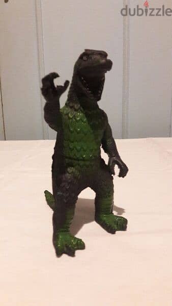 Vintage 80s Godzilla rubber figure made in Spain 1