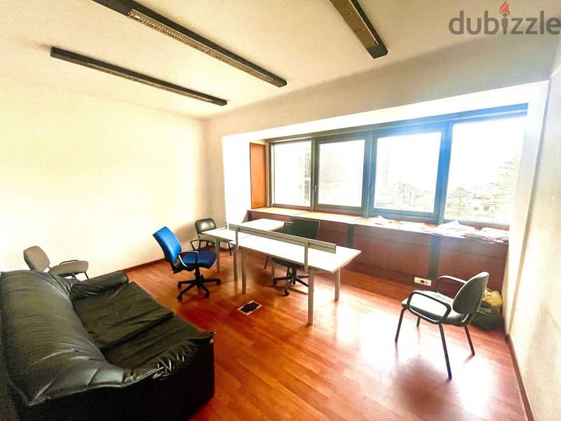 JH23-1522 Fully furnished 230m office for rent in Beirut - Clemenceau 2