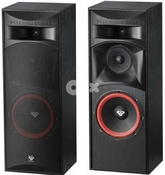 CERWIN VEGA 12” 3 way speakers Original new 1