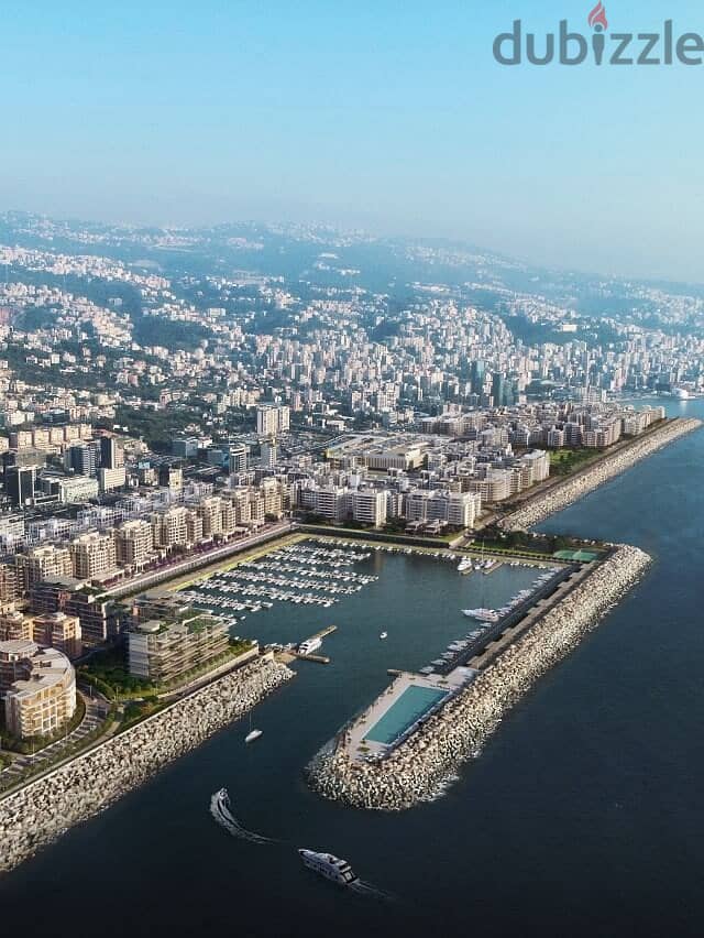 Land in Dbayeh, Metn with Non-Obstructive Full Sea + Beirut Bay View 0