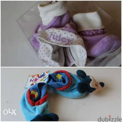 juicyCouture. NEWmickeyBoy + NEWbabyHat&Bootie(girl)