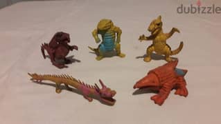 70s monsters figurines