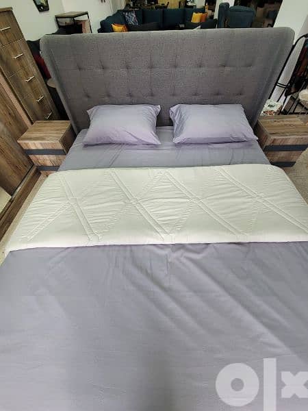 Bed 170cm Leather or Textile 4