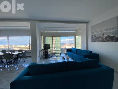 Spacious fully furnished 2 bedroom apartment with views in Gemmayzeh.