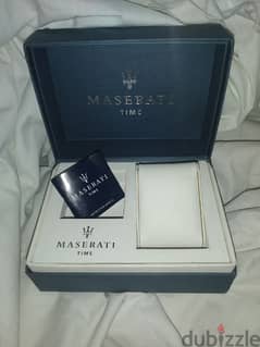 mazerati watch empty box empty 0