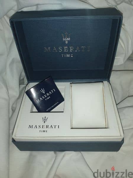 mazerati watch empty box empty 2