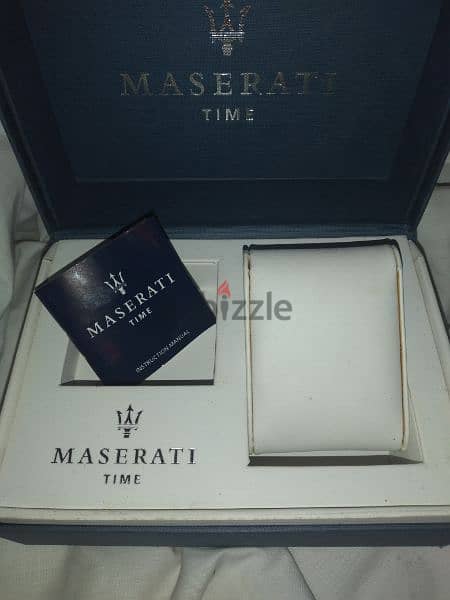 mazerati watch empty box empty 3