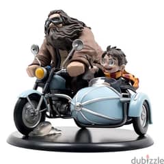 Rubeus Hagrid and Harry Potter Q-Fig Statue