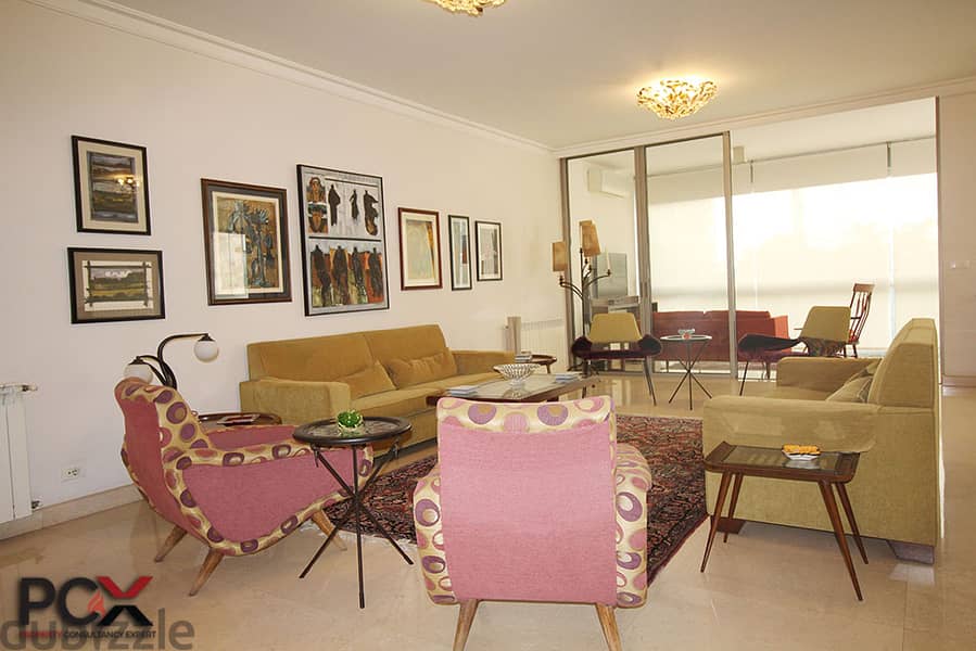 Apartment For In Hazmieh I Furnished I With Terrace I Prime Location 1