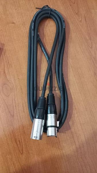 cable xlr to xlr 2m 0