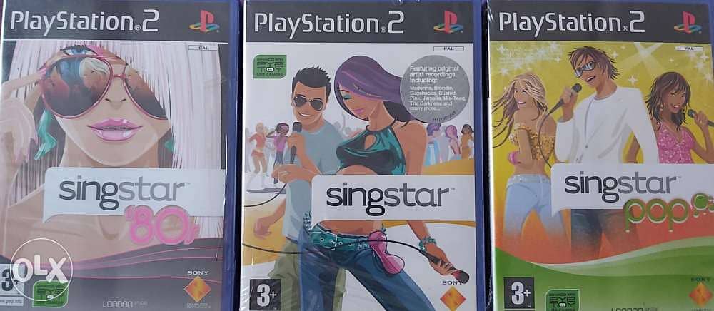 Play Station 2 Singstar 3 CDs 0