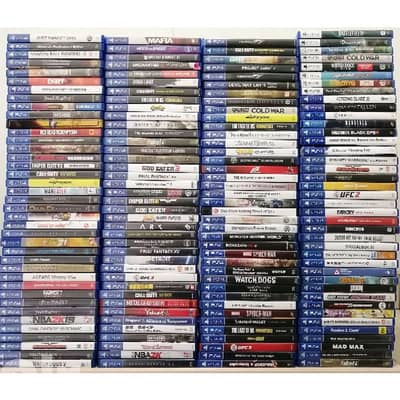 PS4 PS5 large new game collection ask about price