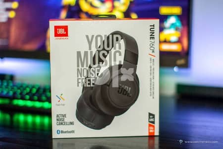 Jbl Tune 760 with noise cancelling bluetooth pro headphones