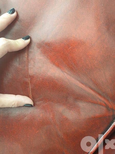 Vintage meridienne Chesterfield 1