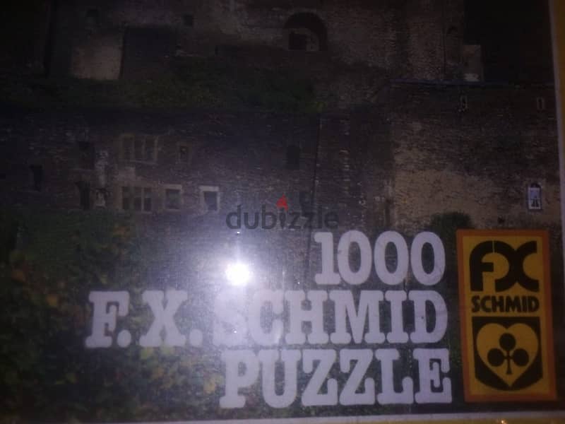 fx shmidt  "vianden castle" puzzle 1000 pcs 67.5*44 cm made in germany 2