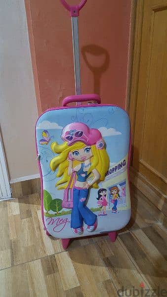 barbie trolly suitcase 1