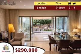 Sheileh 210m2 | 170m2 Terrace | Exceptional | Pool | Prime Location | 0