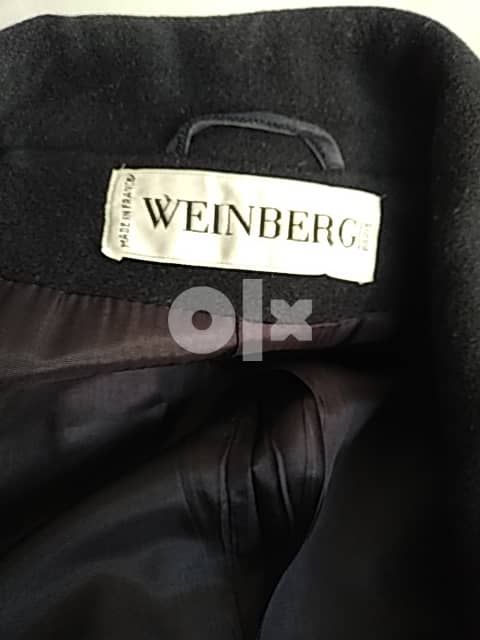 Vintage Weinberg wool and cashmere coat (France) - Not Negotiable 5